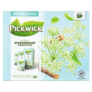 Thee Pickwick sterrenmunt 25x2gr met envelop