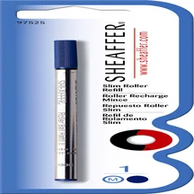Rollerpenvulling Sheaffer slim medium blauw bliste