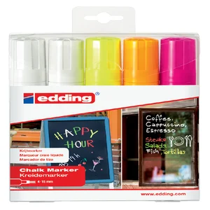 Krijtstift edding 4090 window schuin 4-15mm assort