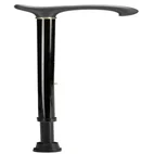 Wandelstok Able2 soft derby handvat zwart