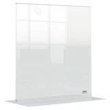 Infobord Nobo Premium Plus A4 acryl vrijstaand