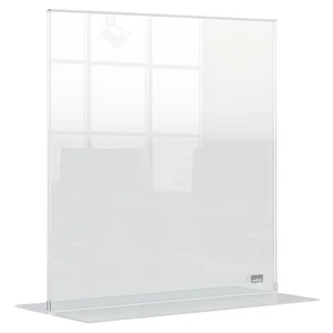 Infobord Nobo Premium Plus A4 acryl vrijstaand