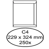 Envelop Quantore akte C4 229x324mm wit 250 stuks
