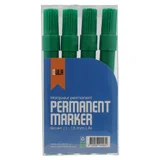 DULA Permanente stift groen - 1 - 1.5 mm - Set van 4 stiften