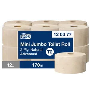 Toiletpapier Tork T2 Advanced jumbo klein 2-laags