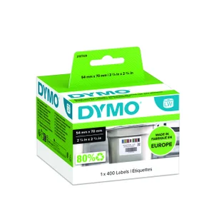 Etiket Dymo LabelWriter voedselhoudbaarheid 54x70m