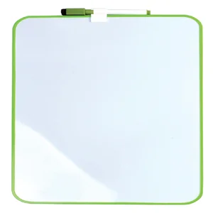 Whiteboard Desq 24x34cm + marker groen profiel