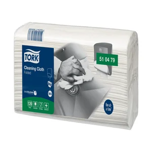 Reinigingsdoek Tork W4 Premium gevouwen 1-laags 4x