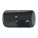 Toiletpapierdispenser Tork T4 Elevation duo zwart 557008