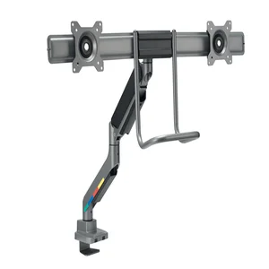 Monitorarm Kensington SmartFit dubbel dwarsbalk en