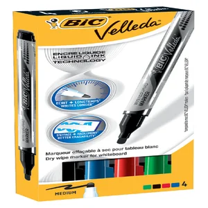 Whiteboardmarker Bic Velleda liquid rond medium as