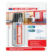 Viltstift edding 3000 rond 1.5-3mm zwart blister à