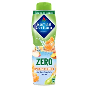 Siroop Karvan Cevitam multivruchten 0% suiker 600m