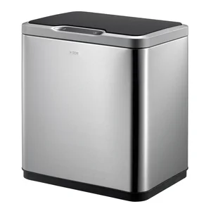 Afvalbak EKO Mirage met sensor 30liter RVS mat