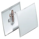Badge Durable 8211 Click Fold met combiklem 40x75mm
