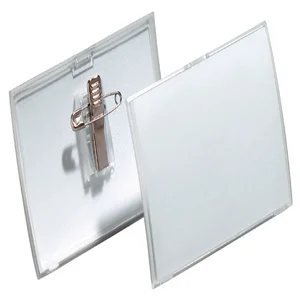 Badge Durable 8211 Click Fold met combiklem 40x75m