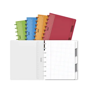 Schrift Adoc A5 ruit 5x5mm 144 pagina's 90gr met 5