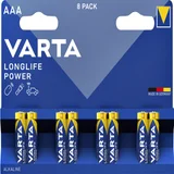 Batterij VARTA Longlife Power 8x AAA