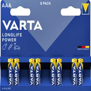 Batterij VARTA Longlife Power 8x AAA