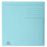 Dossiermap Exacompta Forever A4 3 kleppen 280gr blauw