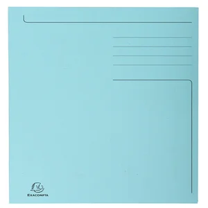 Dossiermap Exacompta Forever A4 3 kleppen 280gr bl