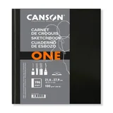 Schetsboek Canson Art Book One hardcover 98vel 100gr 216x279mm wit