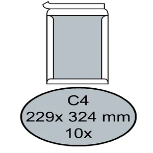 Envelop Quantore bordrug C4 229x324mm zelfklevend