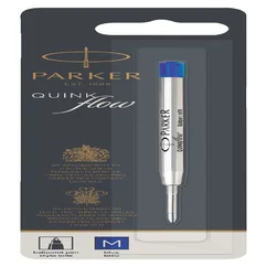 Balpenvulling Parker Quinkflow medium blauw bliste