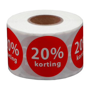 20 korting