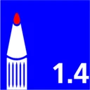 Viltstift STABILO Pen 68/23 medium lichtgeel