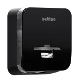 Dameshygiënedispenser Satino FC1 Hyginity FemCare zwart 333443