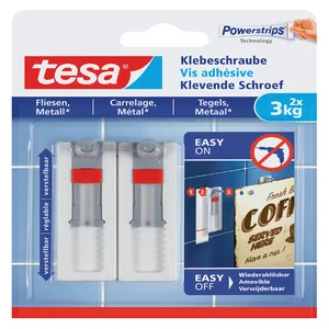 Klevende schroef tesa® tegels & metaal 3kg verstel