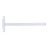 Tekenhaak Aristo GeoCollege 60cm transparant