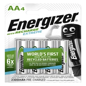 Batterij oplaadbaar Energizer 4x AA 2300mAh