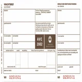 Vrachtbrief IEZZY BVA 1001 19x12cm 3voud 100stuks blanco