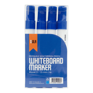 whiteboardmarker blauw verpakkin