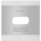 Reservemes Martor rechthoekig nr. 92043 10 stuks
