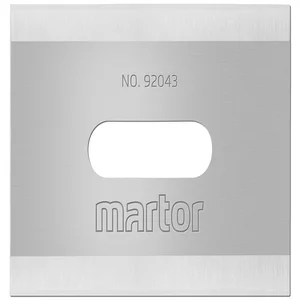 Reservemes Martor rechthoekig nr. 92043 10 stuks