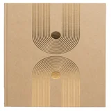 Gastenboek Exacompta Graphik 270x220mm blanco kraft