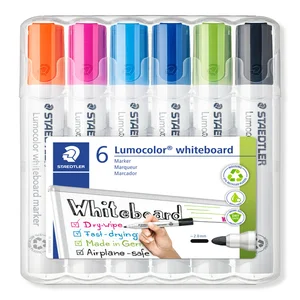 Whiteboardmarker Staedtler Lumocolor 351 set à 6 s