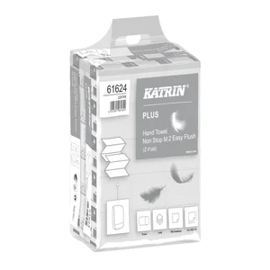 Handdoek Katrin Plus z-vouw 2-laags 203x240mm 15x1