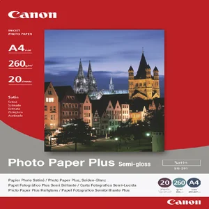 Inkjetpapier Canon SG-201 A4 260gr semi glossy 20