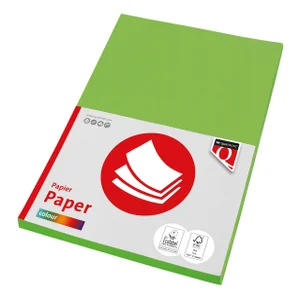 Kopieerpapier Quantore Colour A4 80gr helgroen 100
