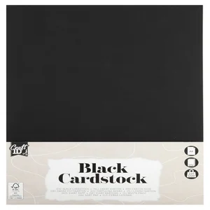 Hobbykarton CraftID A4 220gr zwart 10 vel