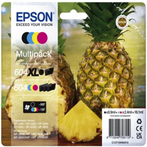 Inktcartridge Epson 604XL/604 T10H94 zwart + 3 kle