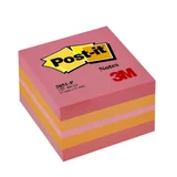 Memoblok Post-it 2051 51x51mm kubus roze