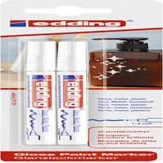 Paintmarker edding 751 op oliebasis 1-2mm wit blis