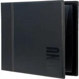 Menukaart Securit Trendy A4 1 x 2 tassen zwart