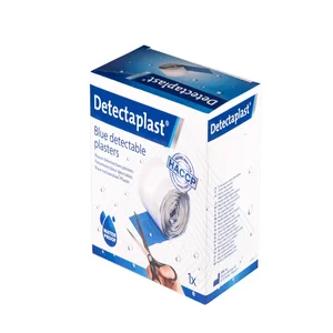 Waterafstotende blauwe pleister Detectaplast 6cmx5
