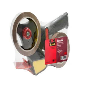 Verpakkingstape dispenser Scotch met 2 rollen Secu